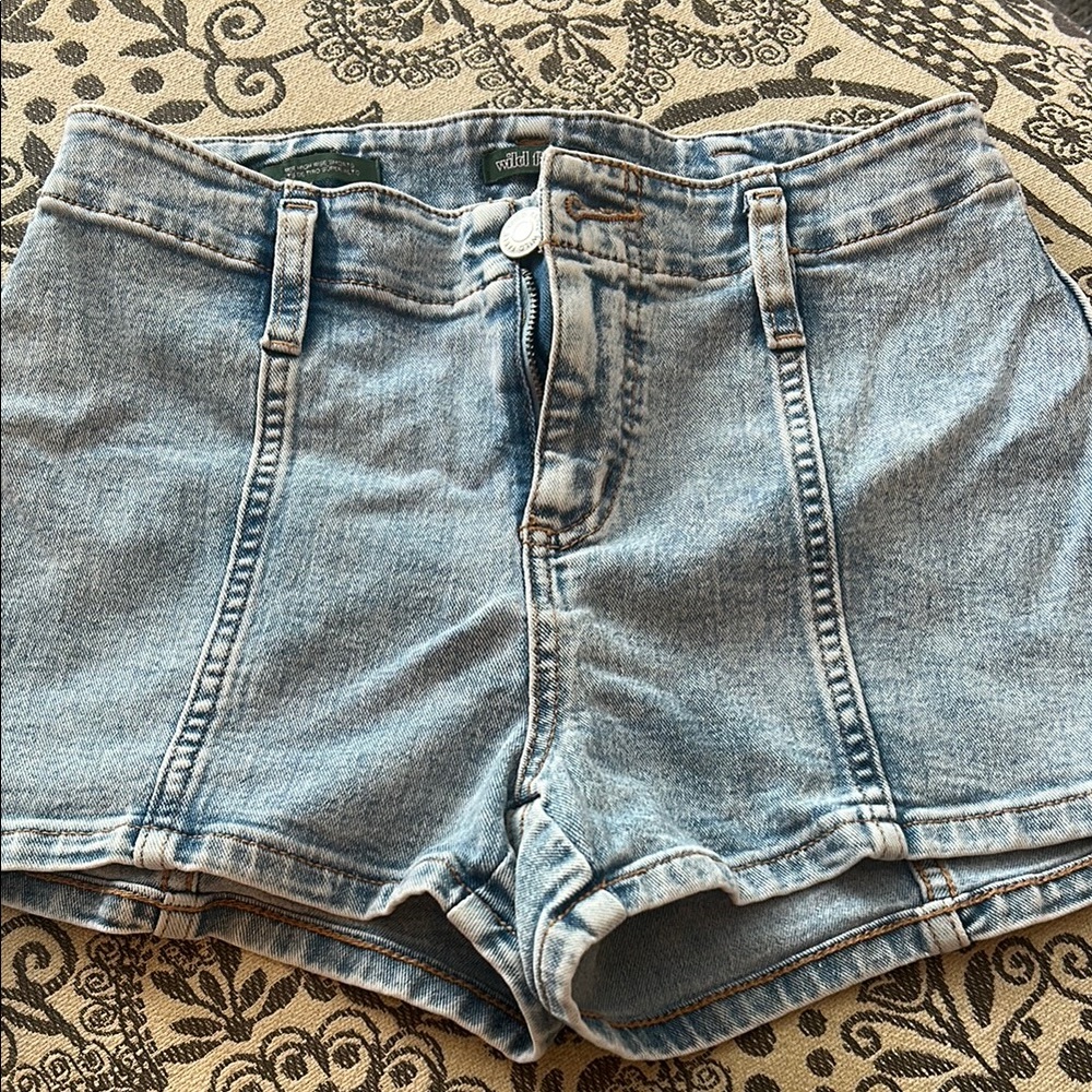 Denim Blue Women's Shorts